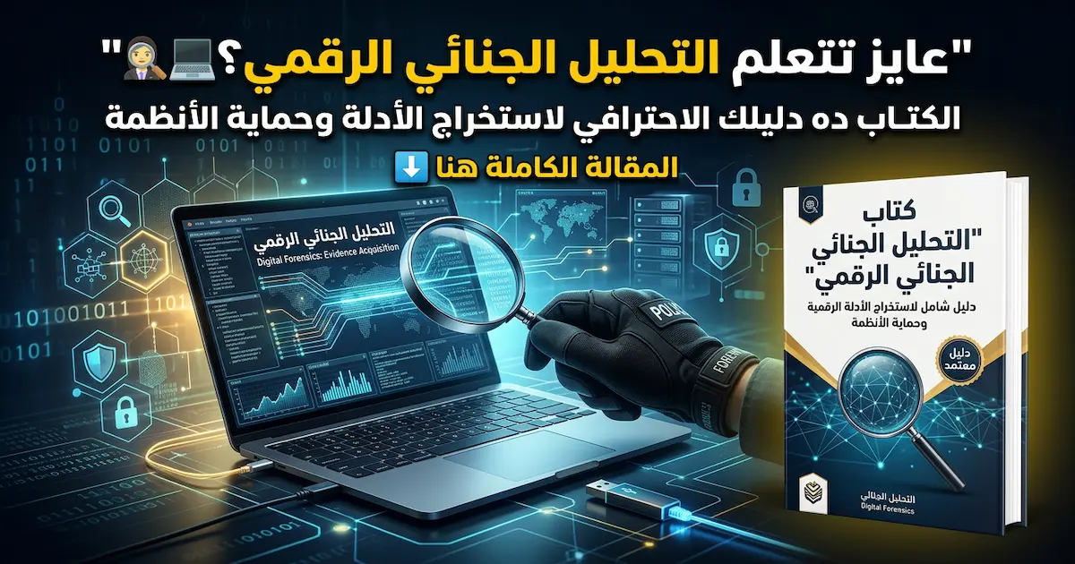 كتاب التحليل الجنائى الرقمى.webp