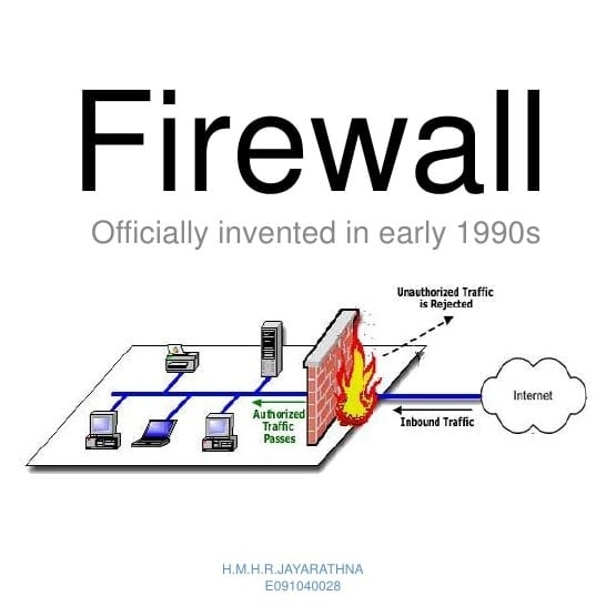 ما هو الجدار النارى للشبكة Firewall ؟