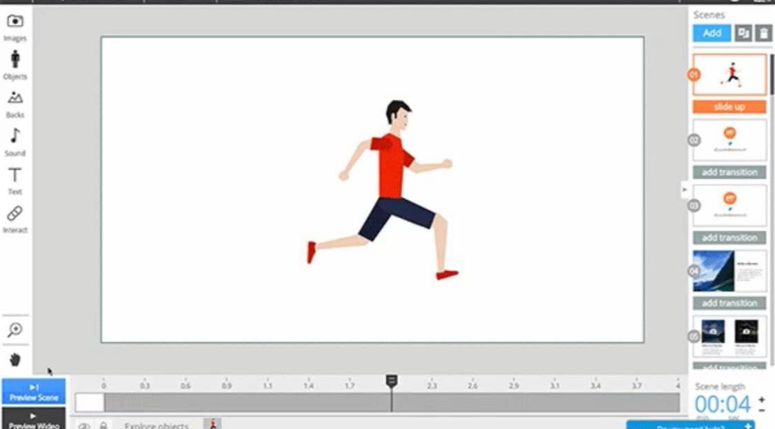 موقع لتصميم مقاطع أنميشن ورسوم متحركة