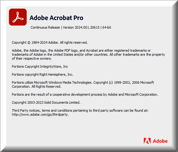 تحميل أدوبي أكروبات 2024 كامل مفعل Adobe Acrobat Pro