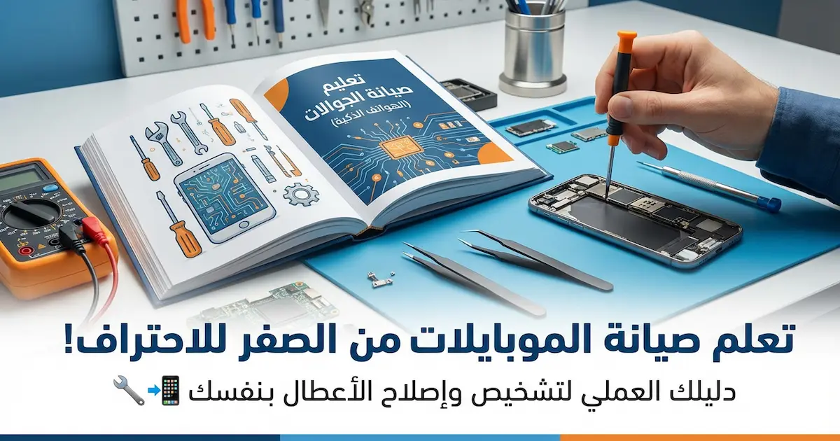 كتاب تعليم صيانة الجوالات (الهواتف الذكية).webp
