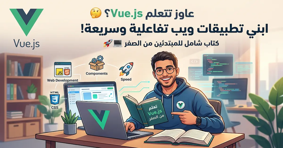 كتاب أساسيات أطار العمل Vuejs.webp