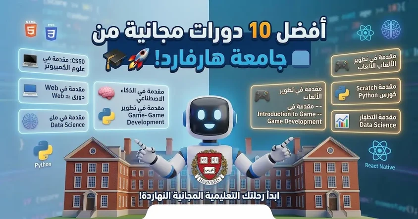 أفضل 10 دورات مجانية من جامعة هارفارد