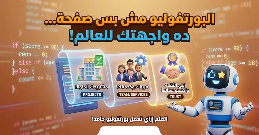 أهمية البورتفوليو لأي فريلانسر أو شركة