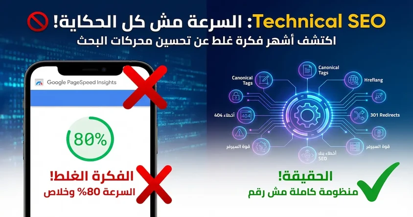أخطاء شائعة في Technical SEO وسرعة الموقع