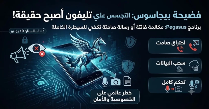 أخطر برنامج تجسس فى العالم Pegasus تعرف عليه الآن