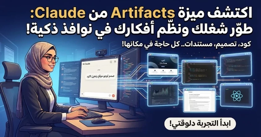 اكتشف ميزة Artifacts من Claude لتطوير العمل الذكي