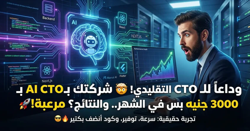 الـAI بدل الـCTO؟ تجربة حقيقية بتكلفة قليلة !