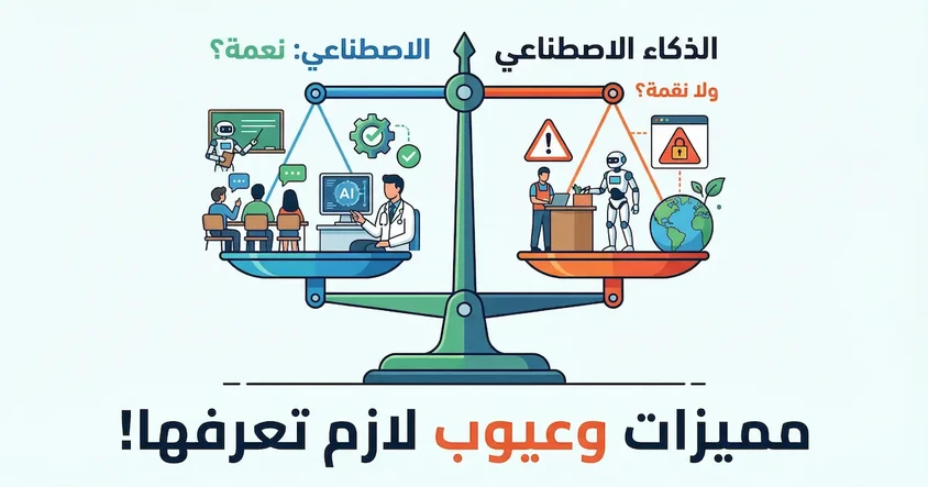 الذكاء الاصطناعي: المزايا والتحديات الحديثة