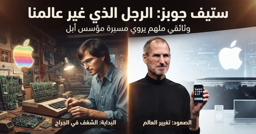 الفيلم الوثائقي لقصة حياة ستيف جوبز أبل