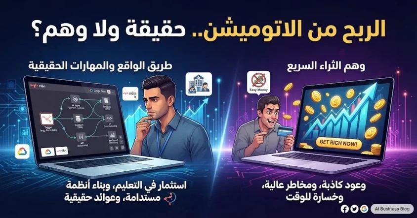 الربح من الاتوميشن: الحقيقة بعيد عن الوهم