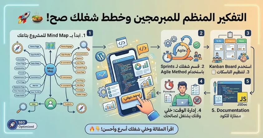 التفكير المنظم للمبرمجين وخطط شغلك صح