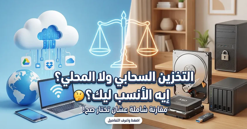التخزين السحابي مقابل المحلي: أيهما أفضل لك ؟