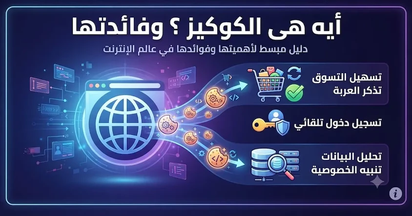 أيه هى الكوكيز ؟ وأيه هيا فايدته ؟ Cookies