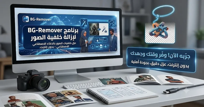برنامج BG-Remover لإزالة خلفية الصور