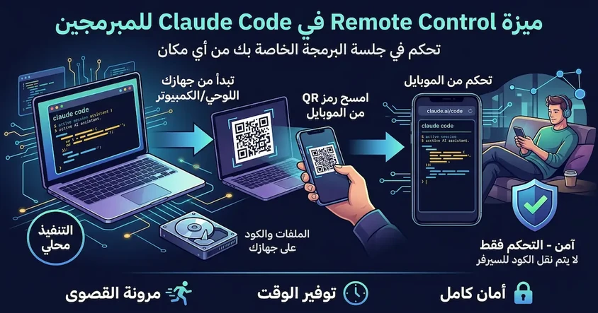 Claude Code Remote Control للمبرمجين