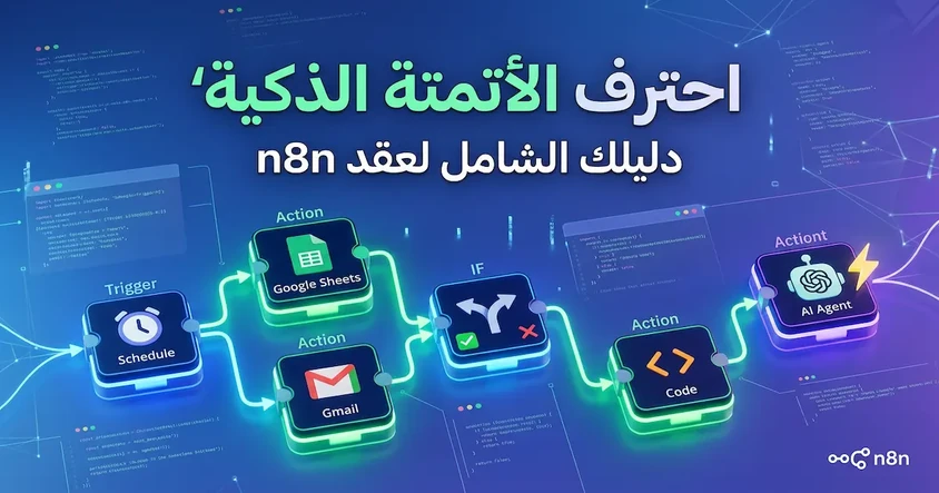 دليلك الكامل لفهم عقد n8n في الأتمتة الذكية