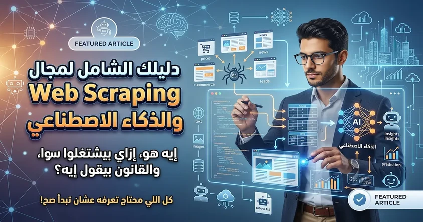 دليلك الشامل لمجال Web Scraping والذكاء الأصطناعي