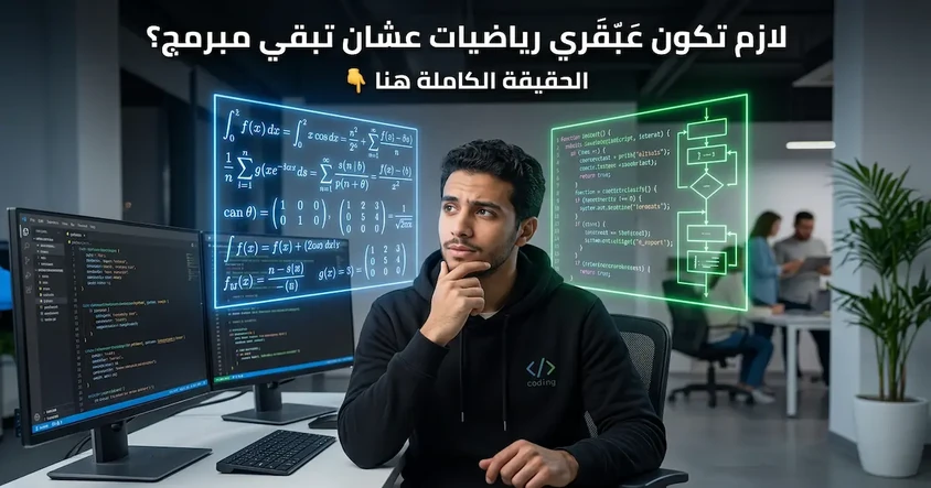 هل المبرمج لازم يكون عبقرى في الرياضيات عشان ينجح