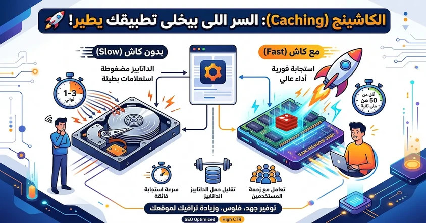 إيه هو الـ Caching وليه مهم للتطبيقات ؟