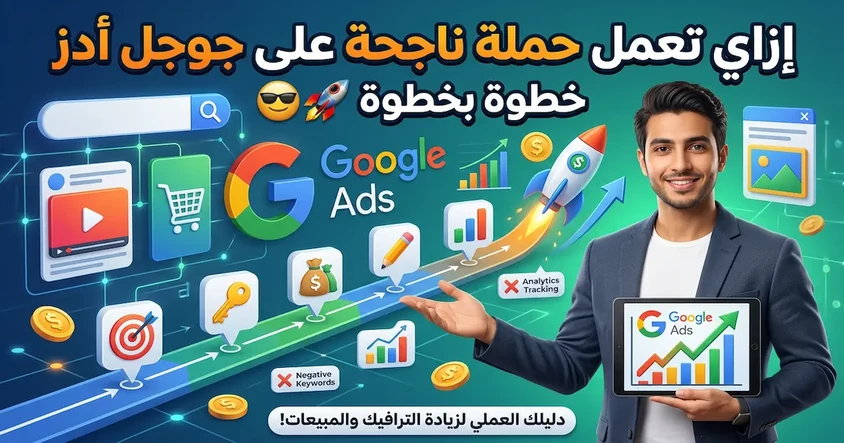 إزاي تعمل حملة ناجحة على جوجل أدز خطوة بخطوة