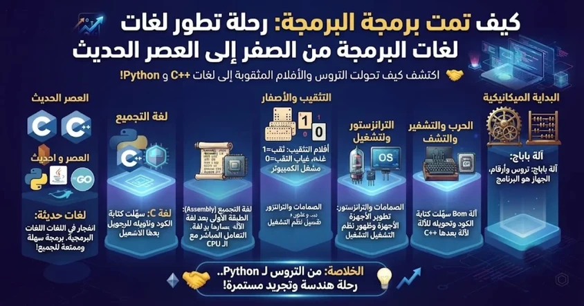 كيف تمت برمجة البرمجة