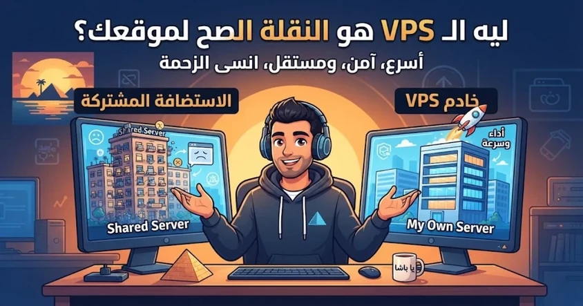 لماذا VPS أفضل من الاستضافة المشتركة ؟