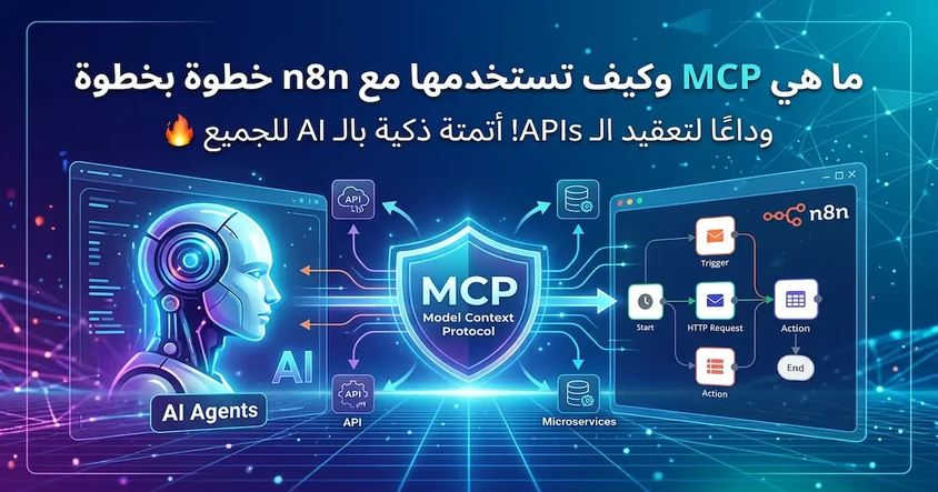ما هي MCP وكيف تستخدمها مع n8n خطوة بخطوة