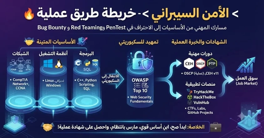 محتاج Road Map لـ بعض التخصصات ؟
