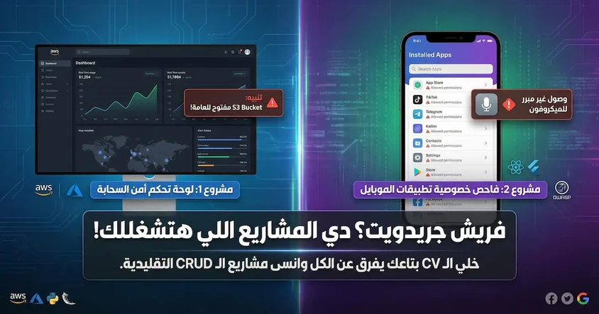 مشروعين يغيروا فرصك في التوظيف