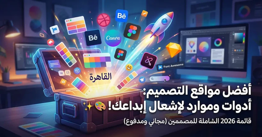 مواقع للمصممين: أكتشف أدوات وموارد تساعدك في الإبداع