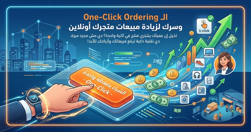 One-Click Ordering وتأثيره على زيادة المبيعات