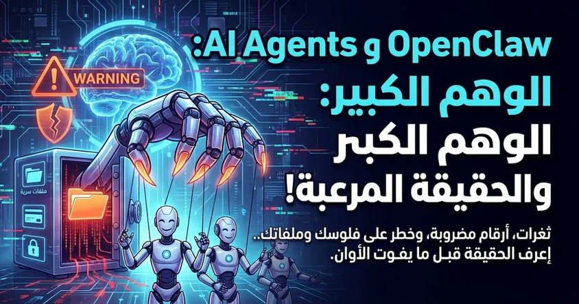 OpenClaw و AI Agents - الحقيقة والمخاطر الأمنية