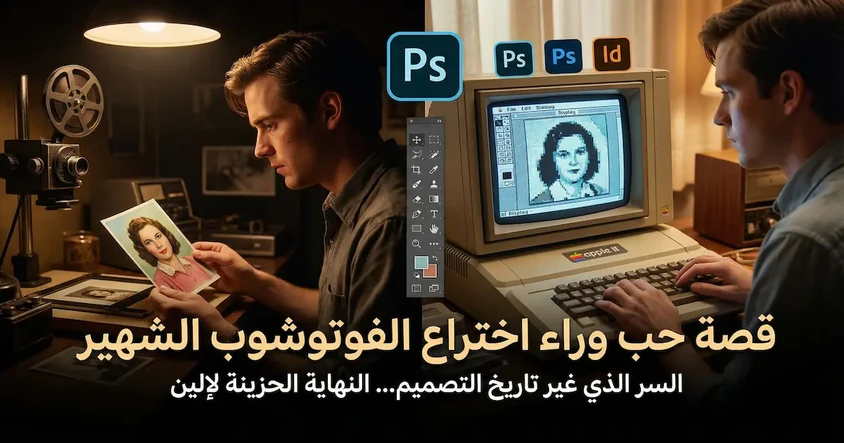 قصة حب وراء اختراع الفوتوشوب الشهير
