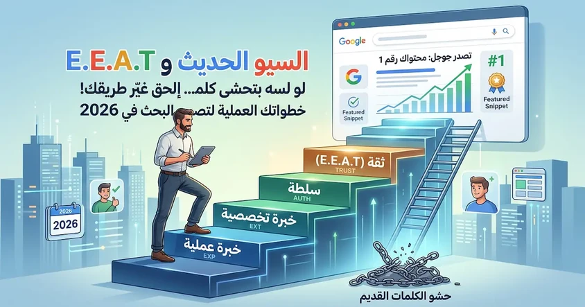SEO الحديث وE.E.A.T لتحسين ترتيب المحتوى