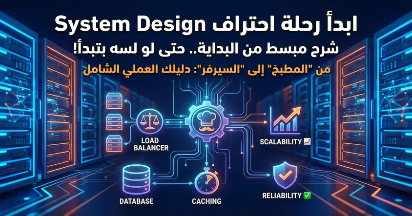 تعلم System Design للمبتدئين بسهولة