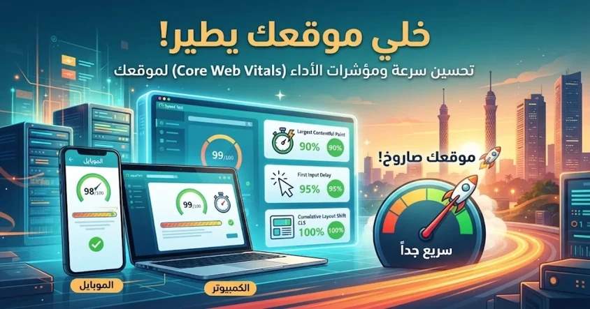 تحسين Core Web Vitals لرفع سرعة موقعك