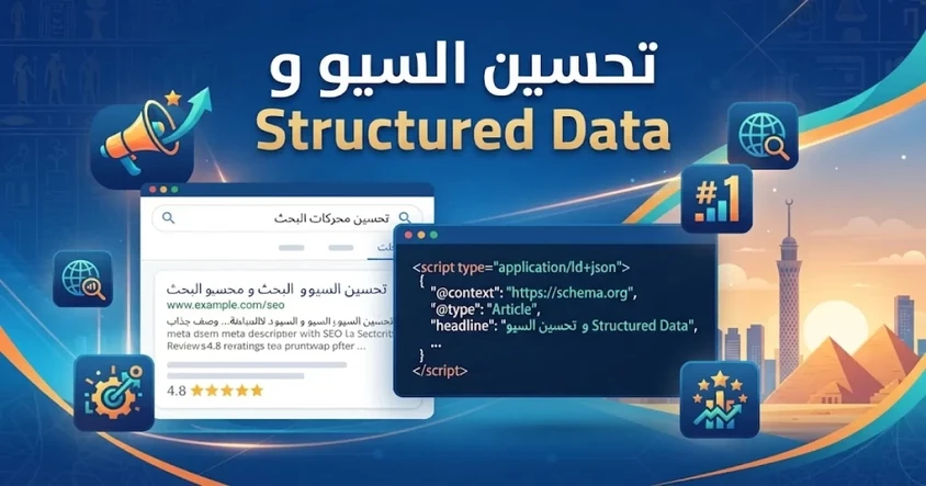 تحسين Structured Data لنتائج البحث SEO