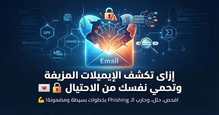 طرق كشف الإيميلات المزيفة والاحتيالية بسهولة