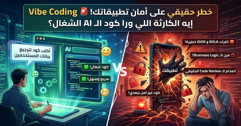 Vibe Coding خطر يهدد أمان التطبيقات