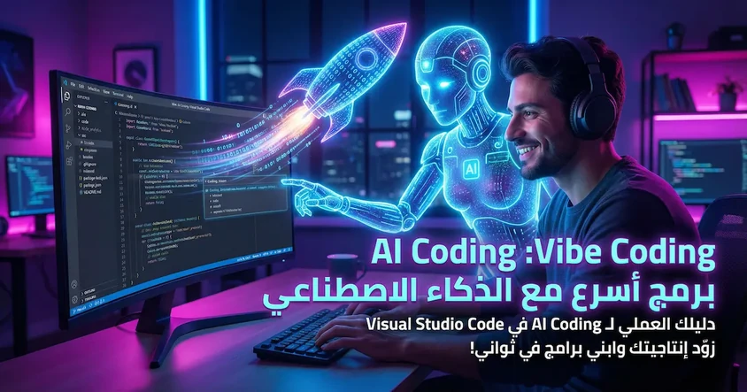 Vibe Coding و AI Coding لبناء برامج أسرع