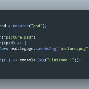 طريقة تحويل PSD إلى صورة PNG