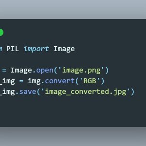 طريقة تحويل صور png الى jpg عن طريق لغة Python