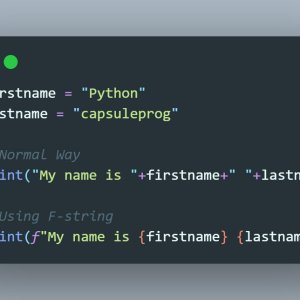 طريقتين لطباعة المتغيرات في لغة Python