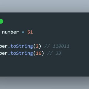 كيفية تحويل أي رقم إلى Binary أو Hexadecimal عن طريق Javascript