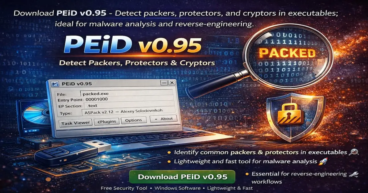 Download PEiD v0.95 Tool.webp