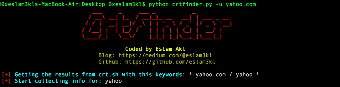 Simple script tool to extract all subdomains from crt.sh website.webp