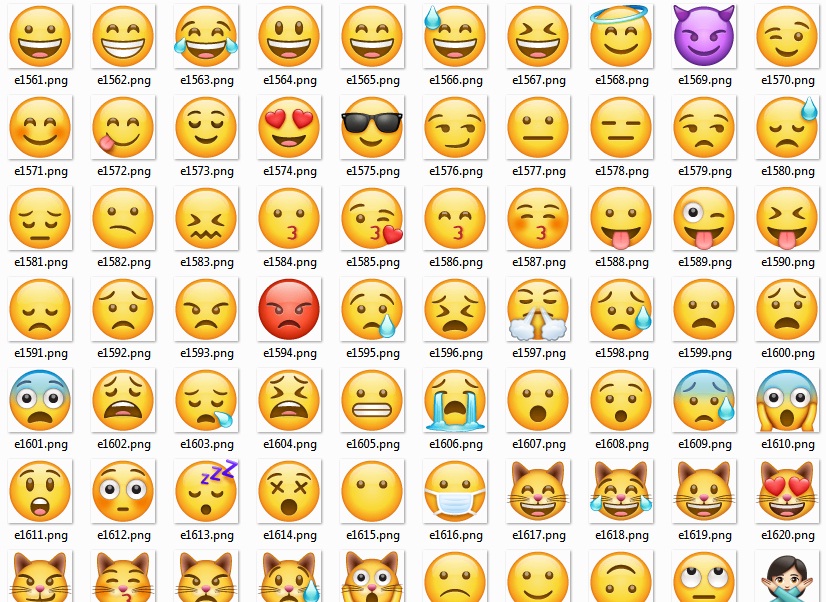 Download 2.500 Emoji WhatsApp in One File