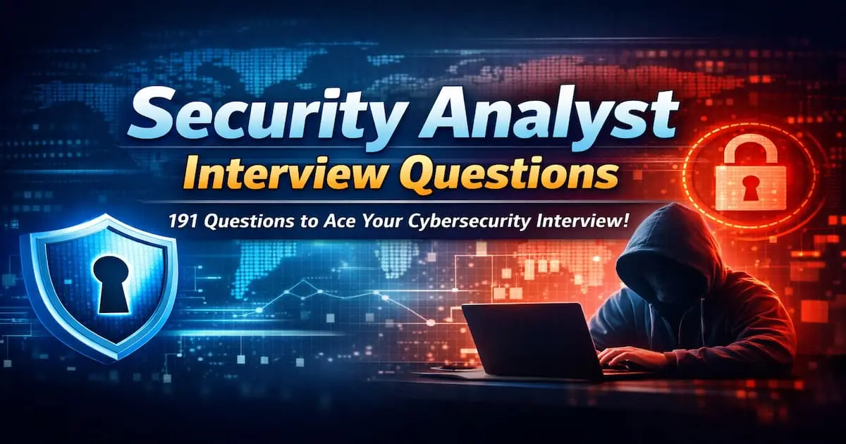 191 Security Analyst Interview Questions.webp