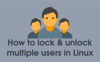 How to lock & unlock multiple users in Linux